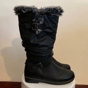 Comfy Moda Black Winter Boots